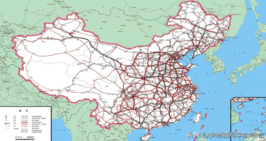 国家“八纵八横”高速铁路网规划