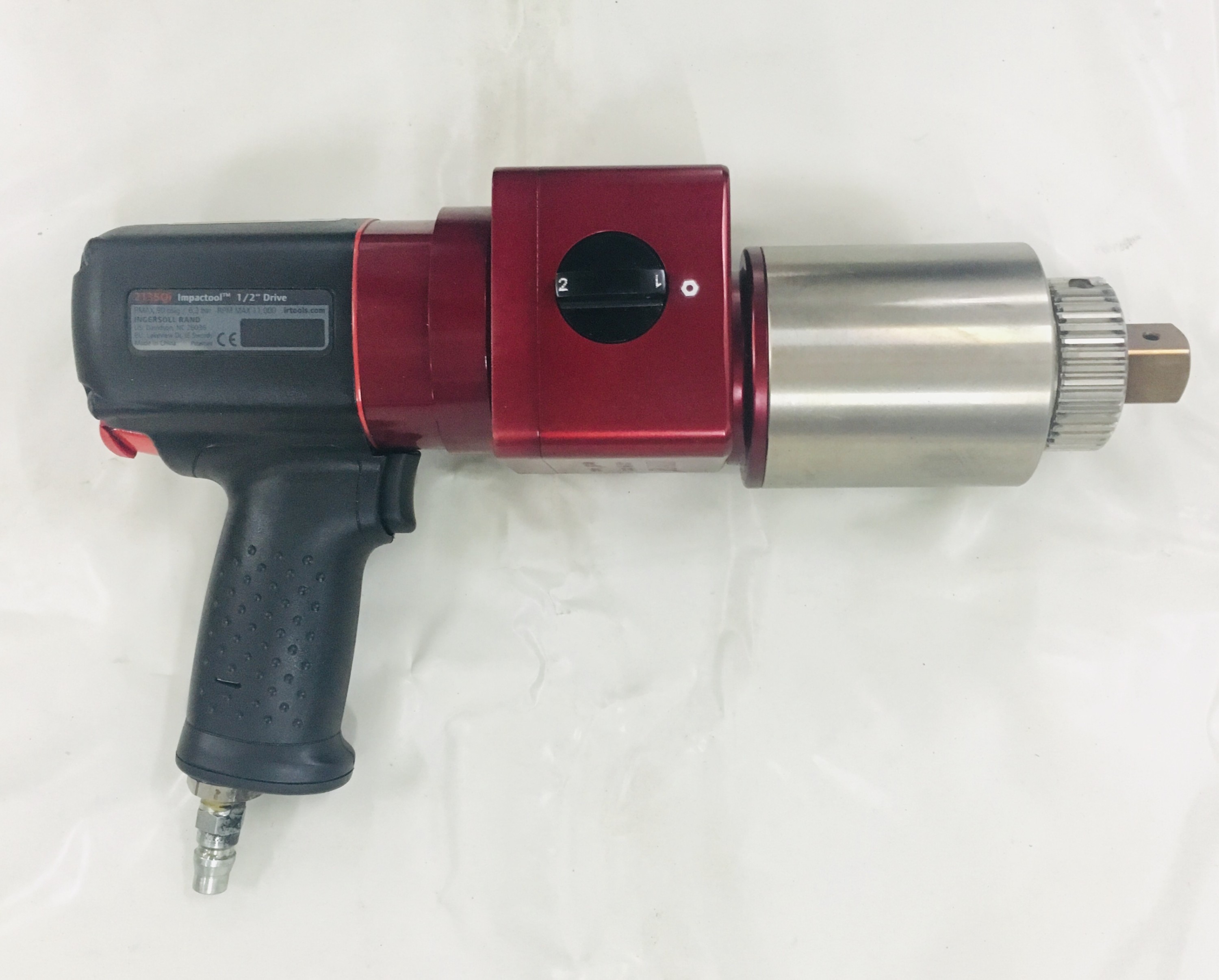 Pneumatic straight handle  double speed torque wrench TYDPW-S series